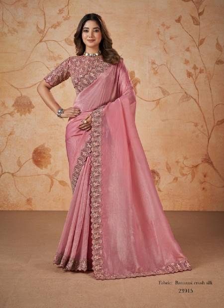 Light Pink Colour Mahotsav Moh Manthan 23900 Series Dakshika Latest Designer Wear Saree Surat Wholesale Market 23915