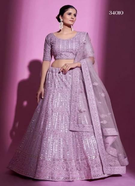 Lilac Colour Kimaya Vol 2 Wedding Wear Wholesale Designer Lehenga Choli 34010