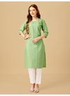 Lime Colour Aaradhna 1051 Kurti With Bottom Catalog 4
