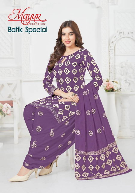 Batik Special Vol 31 By Mayur Cotton Printed Dress Material Online Wholesale