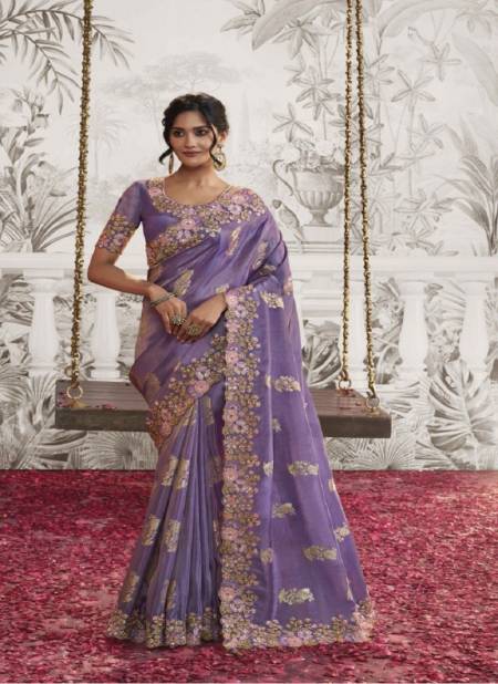 Magenta Colour Noor By Sulakshmi Viscose Wedding Wear Designer Saree Catalog 8213