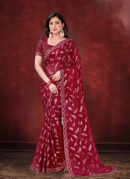 Magenta Colour Norita 43100 Hasti By Mahotsav Occasion Wear Designer Saree Exporters In India 43533