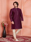 Maroon Colour 1658 Function Wear Mens Indo Western Surat Wholesale Online 3176