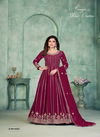 Maroon Colour Aanaya Vol 165 By Twisha Gown Catalog 6504