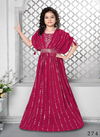 Maroon Colour Aaradhna Vol 40 Kids Wear Catalog 274