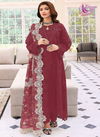 Maroon Colour Elaf Colour Vol 1 By Dinsaa Pakistani Salwar Suit Catalog 189 B