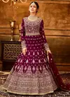Maaysha Wholesale Designer Wedding Wear Anarkali Suit Catalog