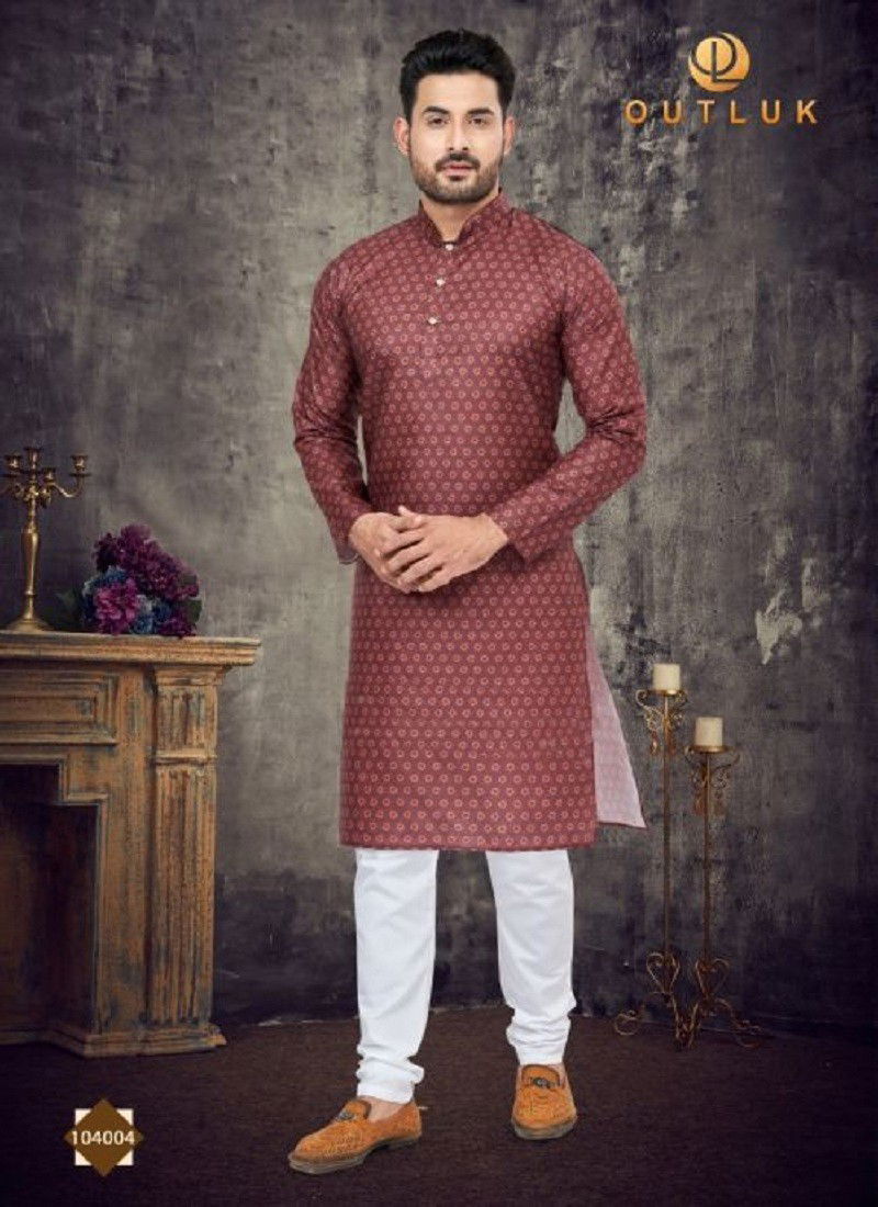 Outluk Vol 104 Function Wear Wholesale Mens Kurta Pajama