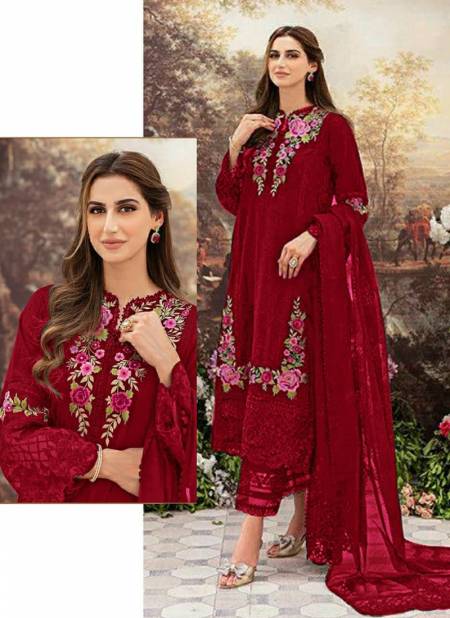 Maroon Colour R 528 NX Function Wear Wholesale Pakistani Salwar Suits 528 H