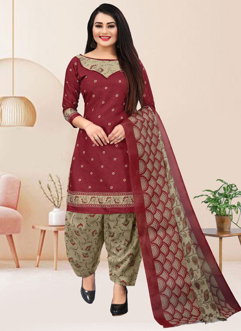 Maroon Colour Rajnandini Ethnic Wear Wholesale Designer Salwar Suit Catalog 4088