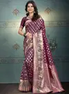Maroon Colour Shourya By Bunawat Silk Designer Wedding Saree Wholesale Market 1005