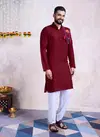 Maroon Colour Vastra Vol 8 By Shubhvastra Rayon Navratri Kurta Suppliers In India 6084