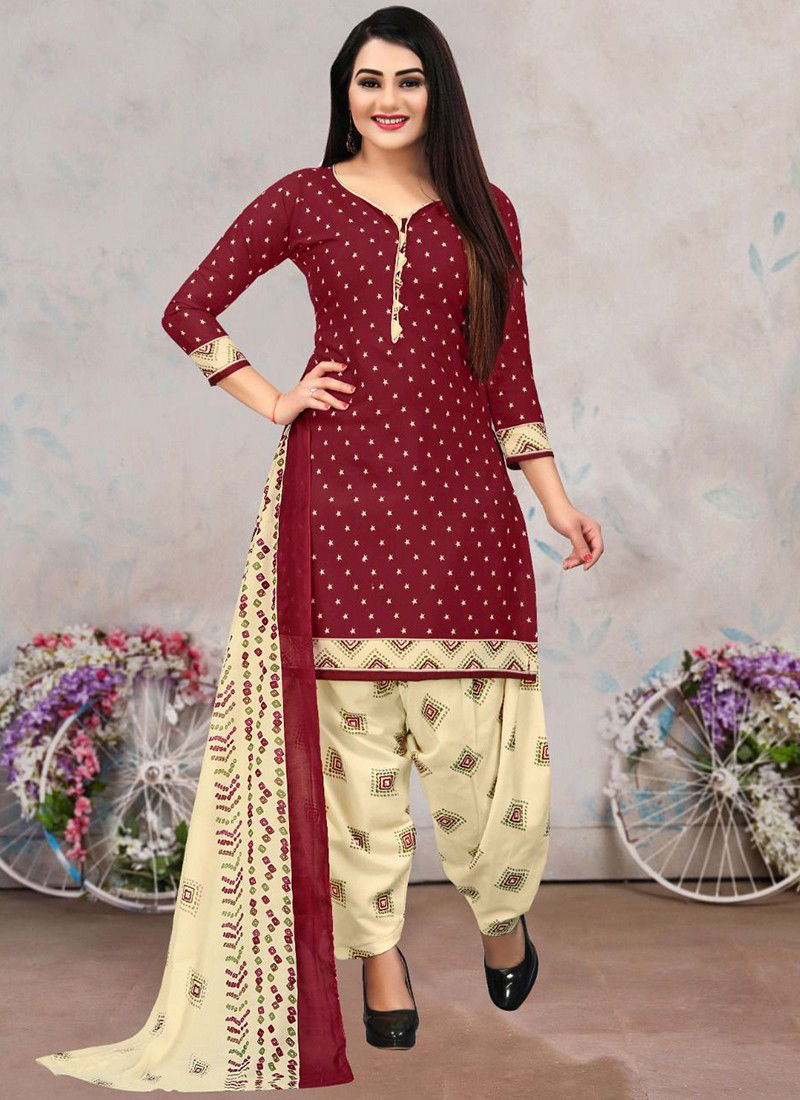 Maroon Rajnandini Ethnic Wear Wholesale Designer Salwar Suit Catalog 4091