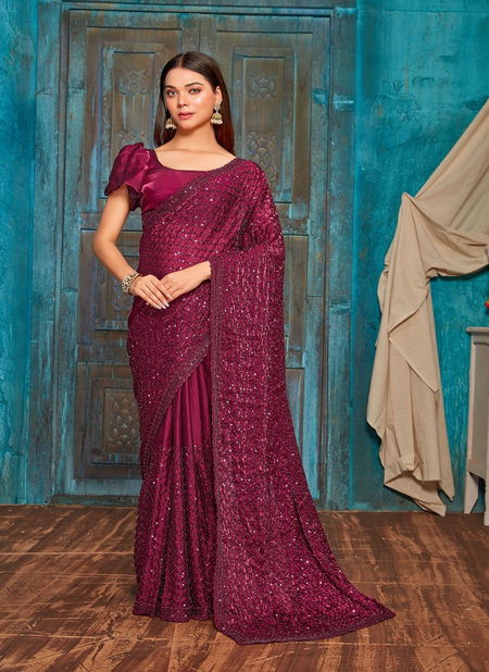 Gitanjali By Utsav Nari Fendi Pure Silk Party Wear Sarees Wholesale Market In Mumbai Catalog