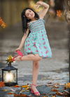 Mauri Printed Wholesale Girls Wear Catalog Sky 2