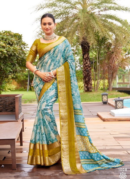 Mehendi Colour Dela By Sr Silk Daily Wear Wholesale Saree Suppliers In Mumbai 1008