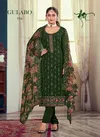 Mehendi Colour Gulabo By Radha Georgette Designer Salwar Kameez Catalog 1116