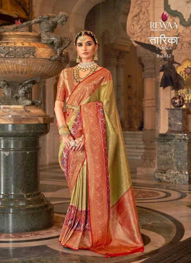 Taarika By Rewaa Banarasi Silk With Zari Weaving Designer Saree Catalog