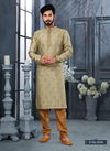 Mehendi Colour Vol 10 Function Wear Mens Kurta Pajama Exporters In India 2034