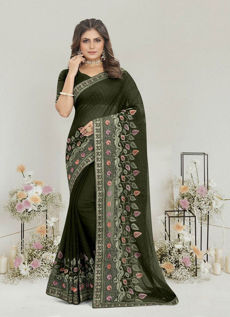 Zamkudi By Nari Fashion Designer Saree Catalog