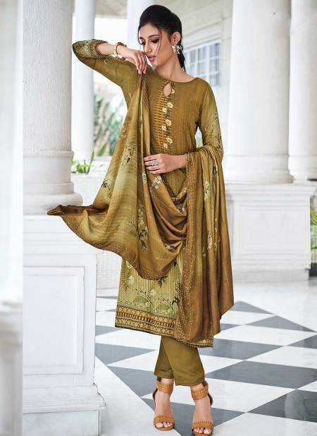 Mehndi Colour Sarika Exclusive Wholesale Designer Salwar Suit Catalog 1012