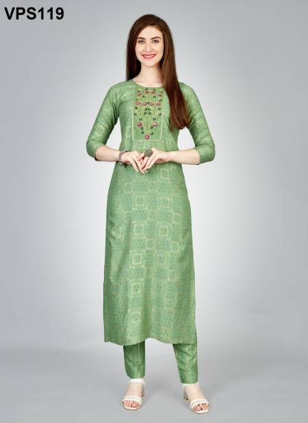 Mint Green Colour Aaradhya Vol 2 By Fashion Berry Kurti With Bottom Wholesale Online VPS119
