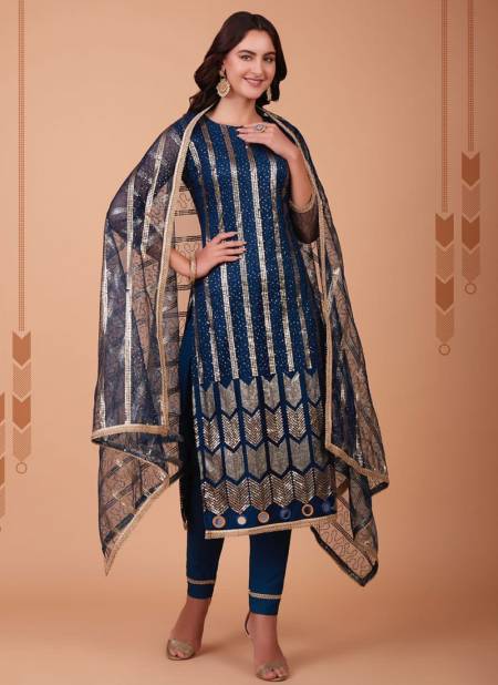 More Peach Zehra Vol 3 Narayni Fashion Wedding Wear Wholesale Designer Salwar Suits Catalog 229