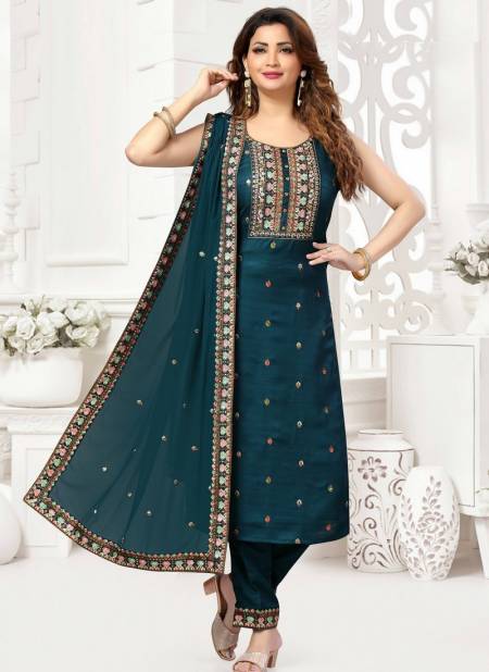 Morpich Colour Ikaaya Wholesale Designer Salwar Suits Catalog 822 B