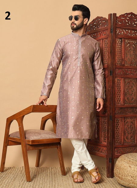 Outluk Vol 130 Jacquard Printed Mens Kurta Pajama Manufacturers Catalog