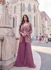 Muave Colour Jannat By Sayuri Designer Real Premium Silk Readymade Suits Suppliers In India 5575