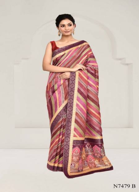 Muave Colour Narayani Silk By Mahotsav Daily Wear Saree Orders In India N7479B