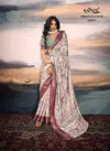 Muave Colour Swarnamala By Rajpath Cotton Silk Printed Saree Orders In India 188003