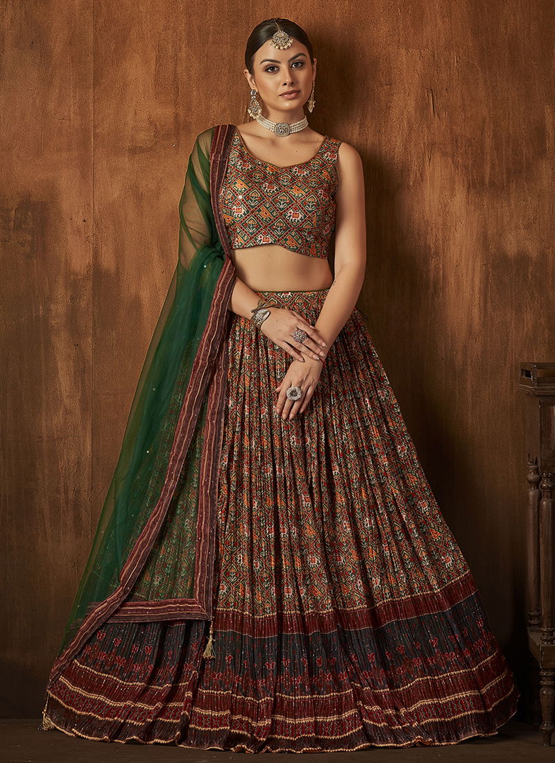 Multi Colour Aakrut Vol 2 Function Wear Wholesale Designer Lehenga Choli Catalog 2001