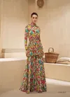 Multi Colour Chakori By Sayuri Silk Designer Readymade Suits Wholesale Clothing Distributors In India 5537
