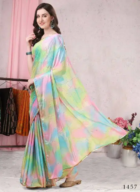 Multi Colour Dyuti Vol 2 Printed Saree Catalog 1457 Catalog