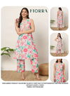 Multi Colour Fiorra SET0000 09 Summer Special Printed Cotton Kurti With Bottom Wholesale Online SET0147