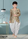 Multi Colour Kids Party Wear Kurta Pajama Catalog K 528