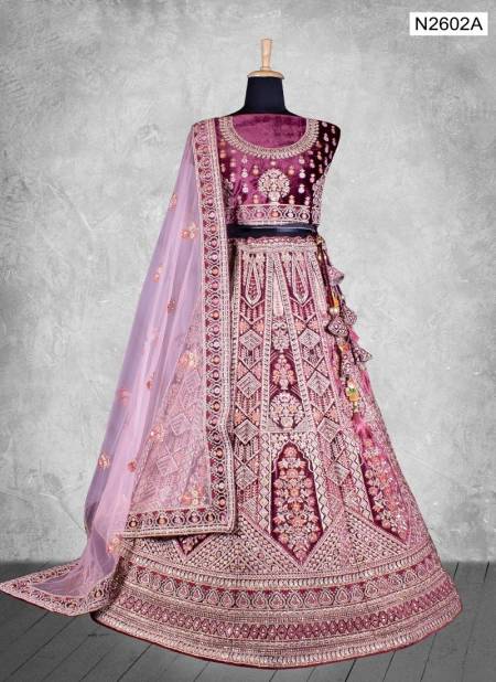 Multi Colour Pavitra Rishta By Mahotsav N2540A To N2619B Lehenga Choli Wholesale Online N2602A Catalog