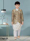 Multi Kids Party Wear Kurta Pajama Catalog K 530