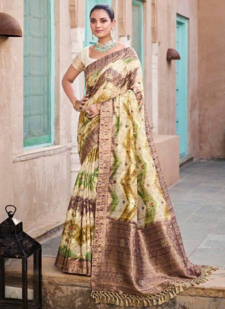 Multi Ragini Mahaveera Wedding Wear Wholesale Silk Sarees 1808