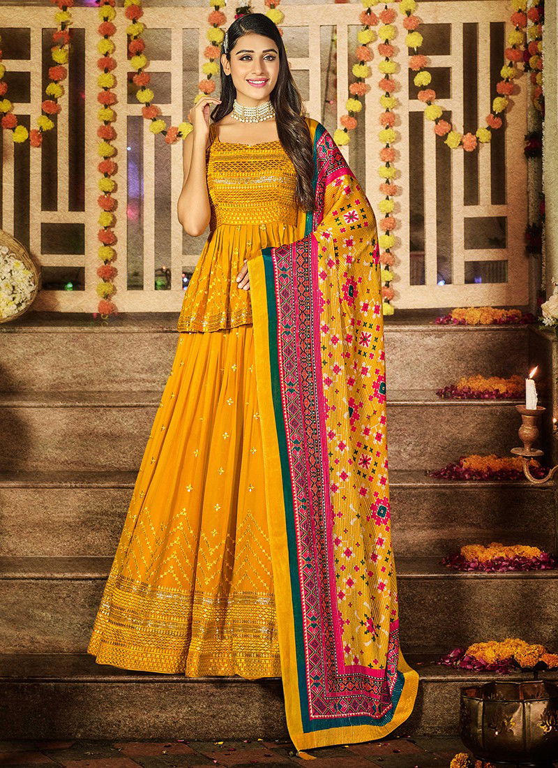 Ardhangini Wholesale Indo Western Lehenga Catalog