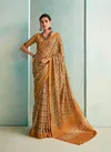 Mustard Colour Suchitra Silk By Rajpath Handloom Weaving Saree Wholesale Online 360006