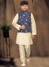 Navy Blue Colour Outluk Vol 4 Kids Wear Catalog 410