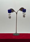 Navy Blue Colour Party Wear 877 To 866 Earrings Catalog 883