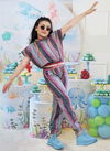 Neeva Western Top With Bottom Wholesale Girls Wear 1 Multi