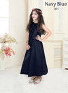 Neavy Blue Designer Party Wear Nidisha Exclusive Kids Festive Wear Pretty Gown Collection For Girls 001