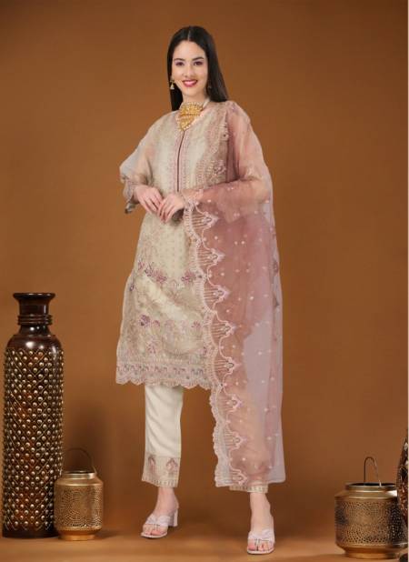 Off White Colour Aditri By Biva Designer Salwar Suits Catalog 30013 Catalog