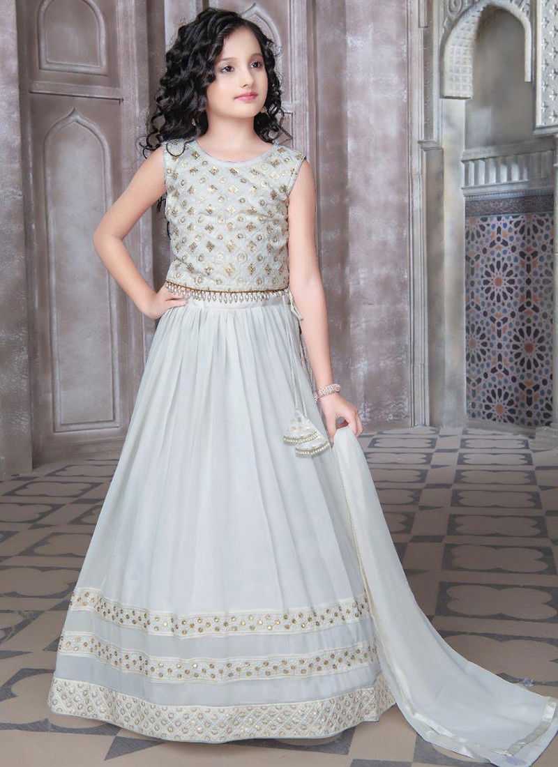 Off White Colour Alka Vol 35 Wedding Wear Wholesale Girls Wear Lehenga Choli Catalog 248