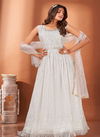 Off White Colour Bk 8754 Gown Catalog 4014