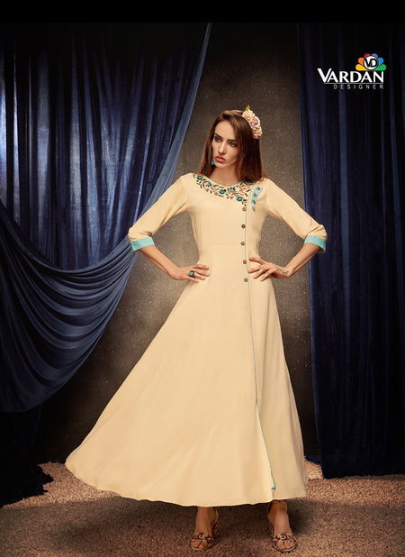 Passion Vol 2 By Vardan Heavy Rayon Long Kurti Catalog Catalog